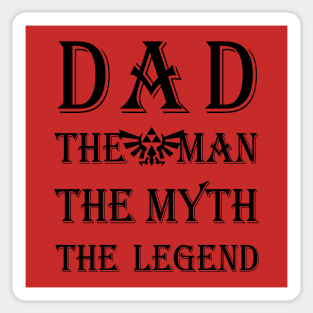 Dad - The Legend Sticker